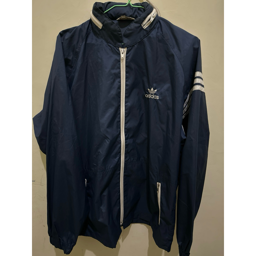 JAKET ADIDAS PARASUT BUNGA BY DESCENTE VINTAGE