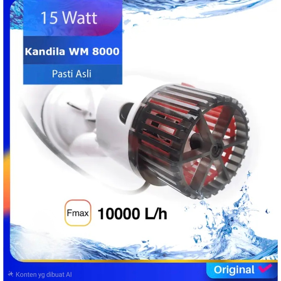 KANDILA WAVE MAKER WM  8000 Mesin Ombak Aquarium 10000 Lh
