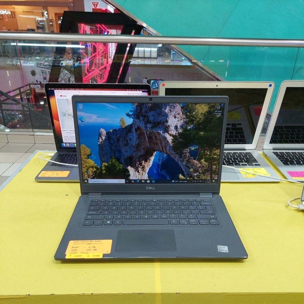 laptop dell latitude 3410 core i3 10110U ram 4gb ssd 128gb 1244