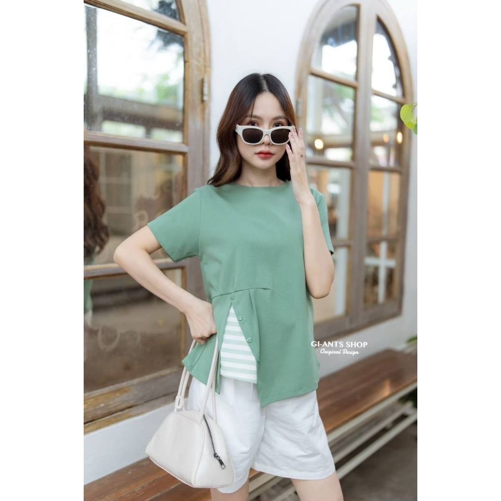 MIKIEE_MINIEE Giants Kaos / Tshirt Polo BKK wanita