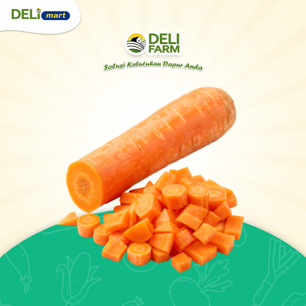 Deli Mart WORTEL POTONG DADU by Deli Farm