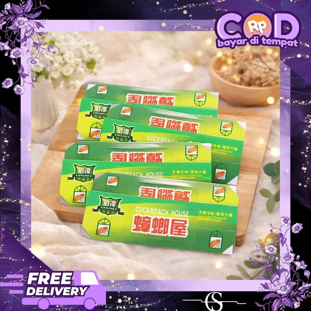 Lem Perangkap Kecoak Cicak / Lem Kecoak Cicak Obat Basmi Pembasmi / Racun Kecoak Cicak