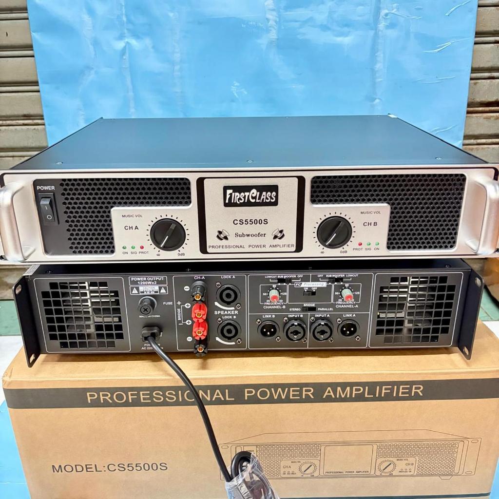 Power Amplifier Firstclass CS 5500S CS 5500 Subwoofer Original