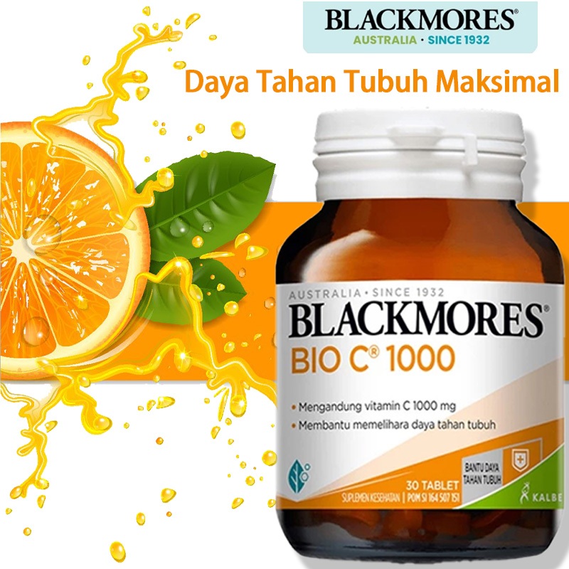 Blackmores BIO C 1000 Multivitamin untuk Imunitas & Antioksidan 30Tabs Vitamin C menyediakan nutrisi