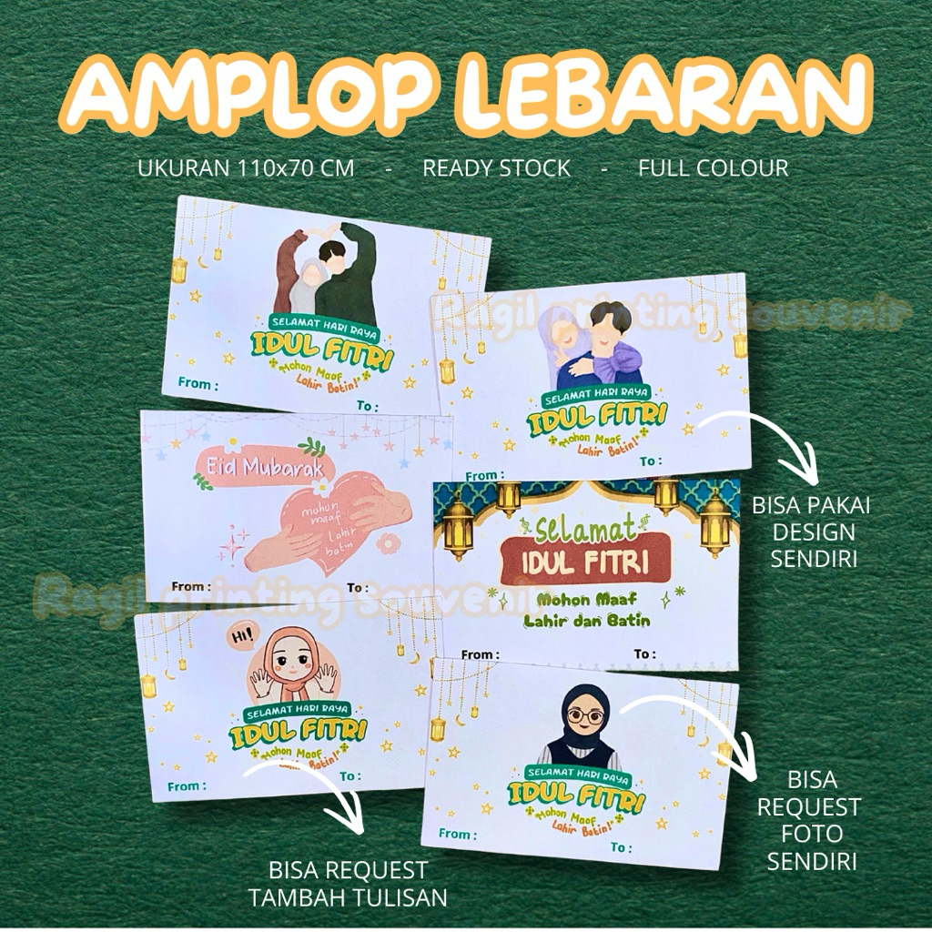 Amplop lebaran lucu amplop ramadhan kartu lebaran ucapan lebaran amplop murah amplop lebaran lucu mu