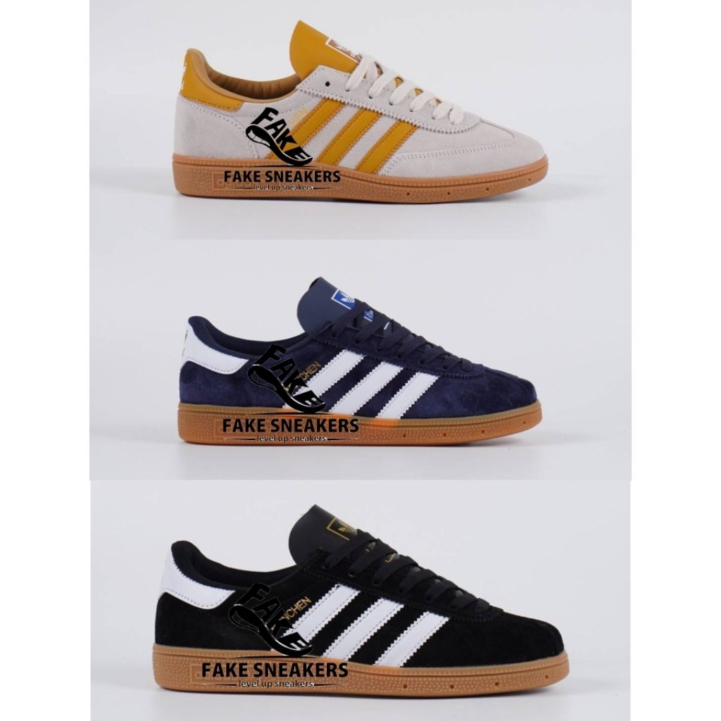 FKSNKRS Sepatu Sneakers Munchen Cream White