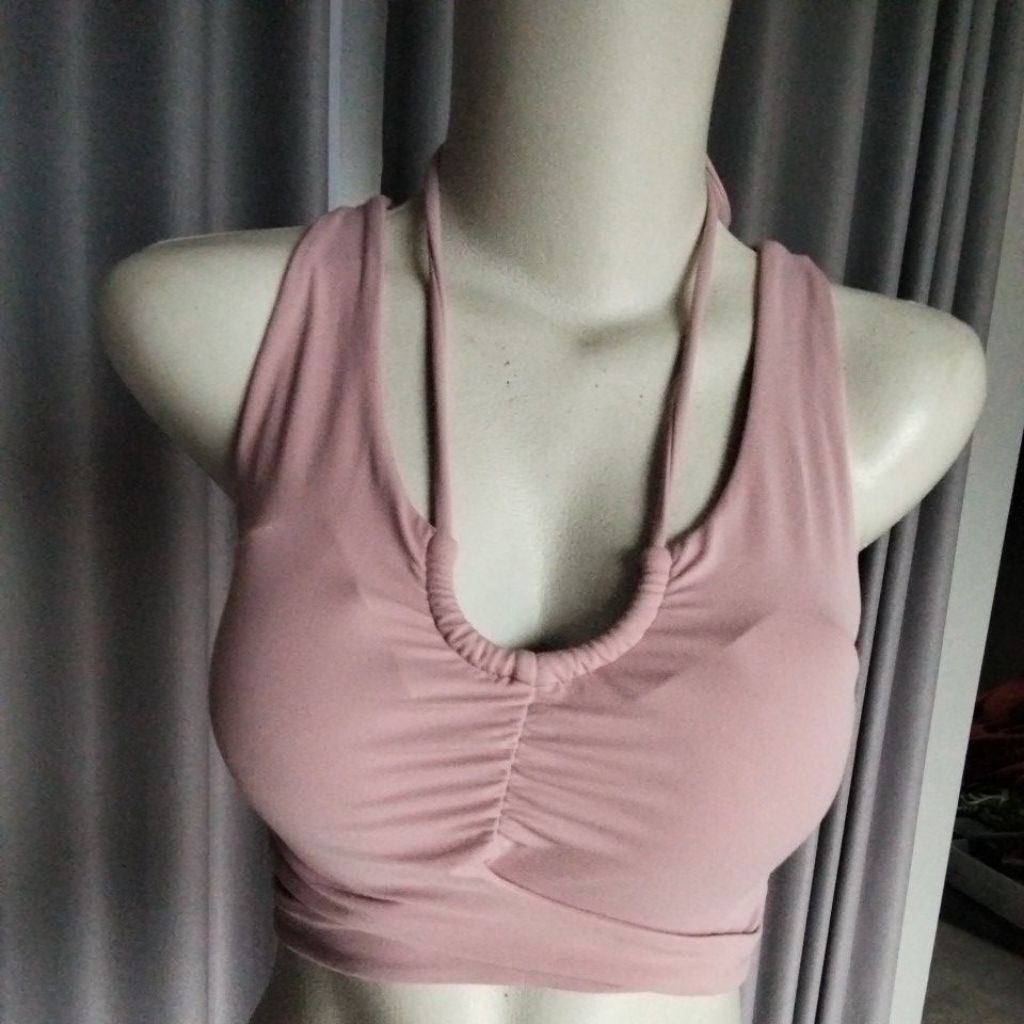 sport bra M dusty pink PL