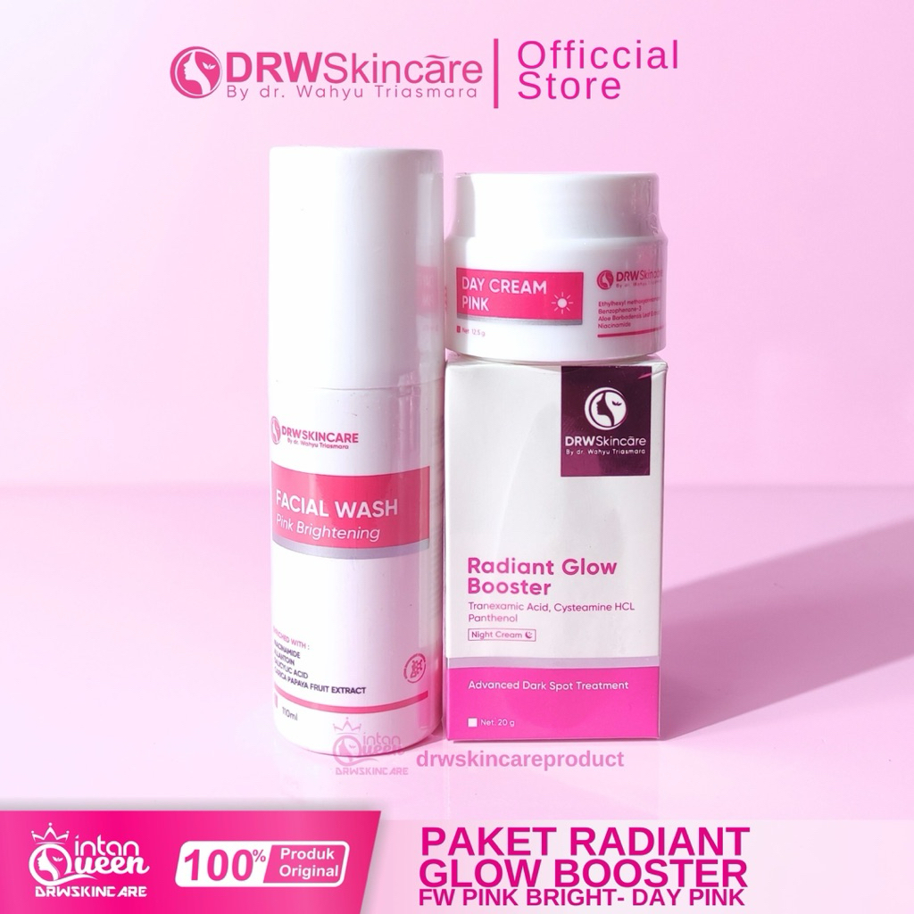 DRW Skincare Paket Flek Hitam Melasma Radiant Glow Booster