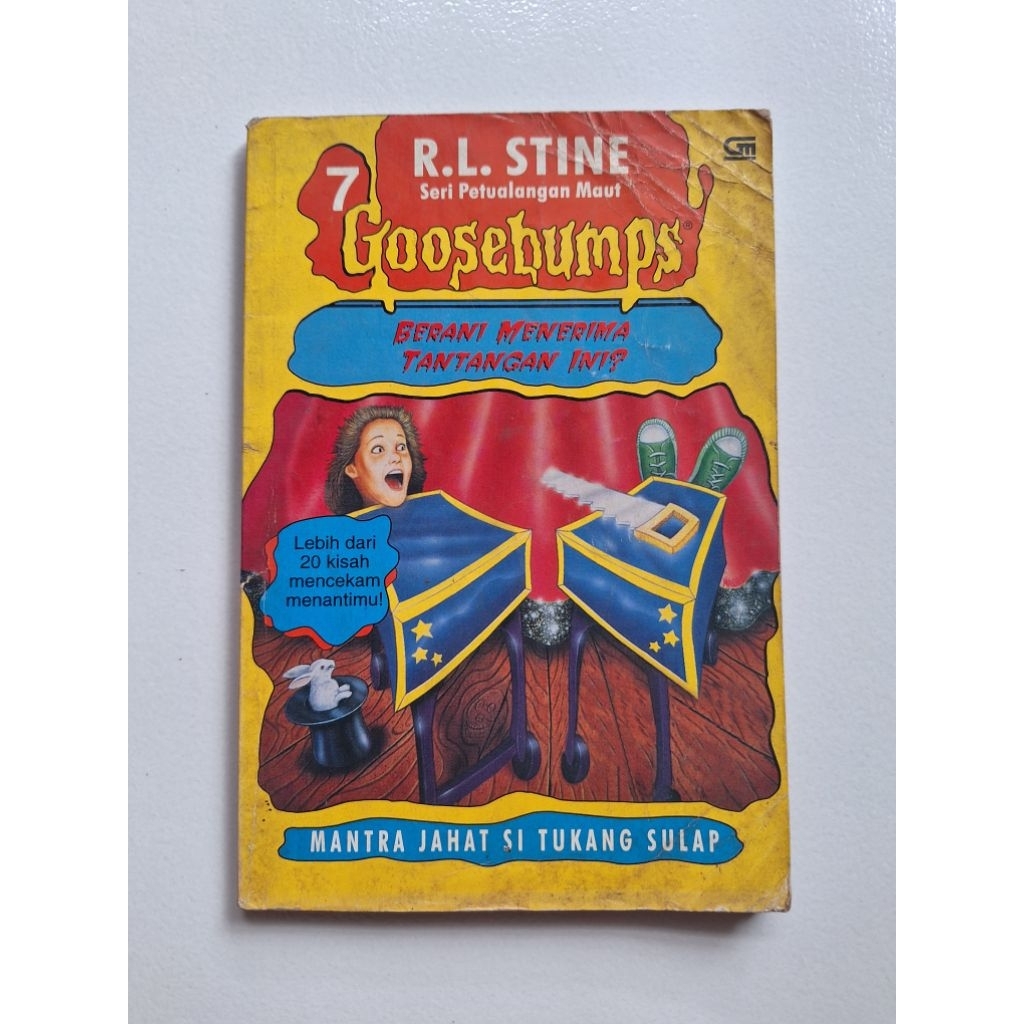 Goosebumps Seri Petualangan Maut No 7: Mantra Jahat Si Tukang Sulap - R. L. Stine