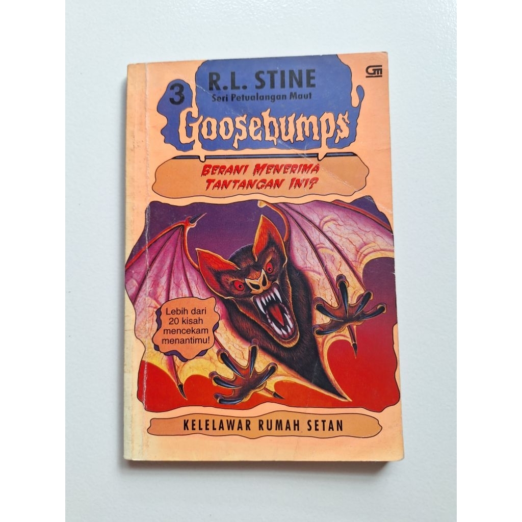 Goosebumps Seri Petualangan Maut 3: Kelelawar Rumah Setan - R. L. Stine