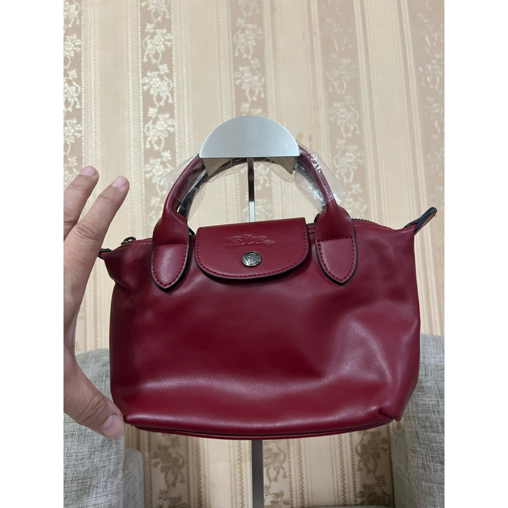 LC Cuir Top Handle -XS (Maroon) PROMO LEBARAN