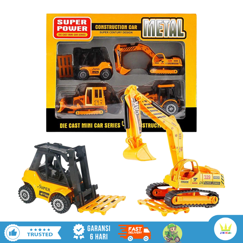 Diecast Excavator Bulldozer Beko Grader Diecast Metal Construction