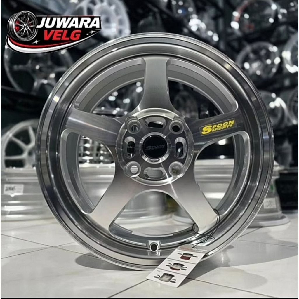 velg mobil model spoon ring 15 lebar 7