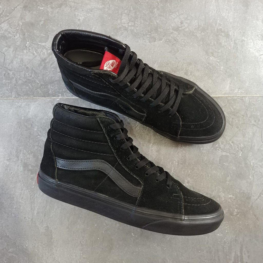 Vans SK8 Hi Black Suede Original ( Size 40,5 / 26 cm )