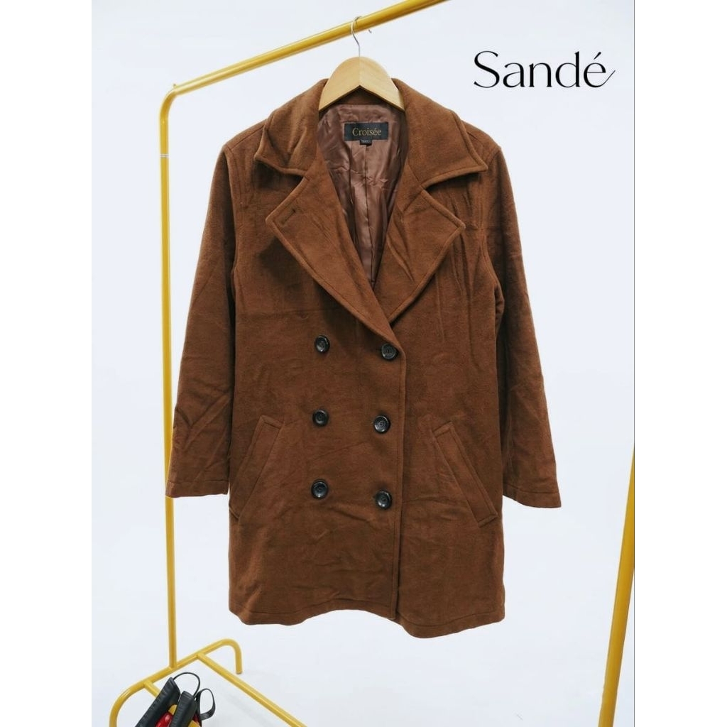 Croisée wool Coat for women / menFree size