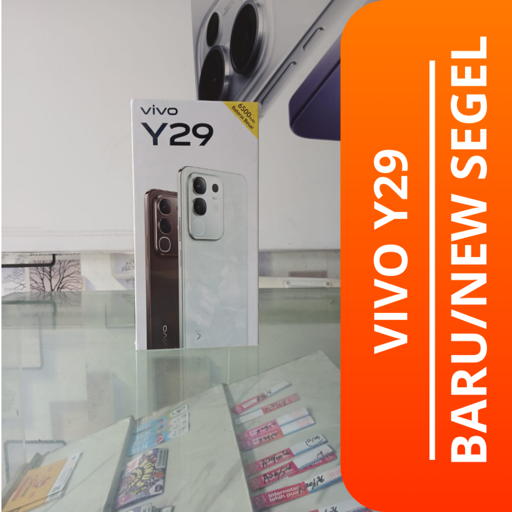 HP BARU VIVO Y29 (6/128)/ VIVO Y29 HP BARU/ NEW SEGEL/ NO REPACK.