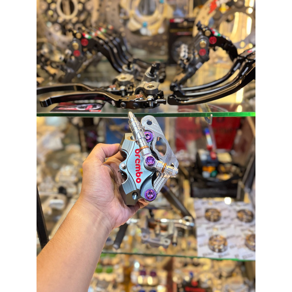 Kaliper brembo butterfly set perintilan breket mio sporty 220mm