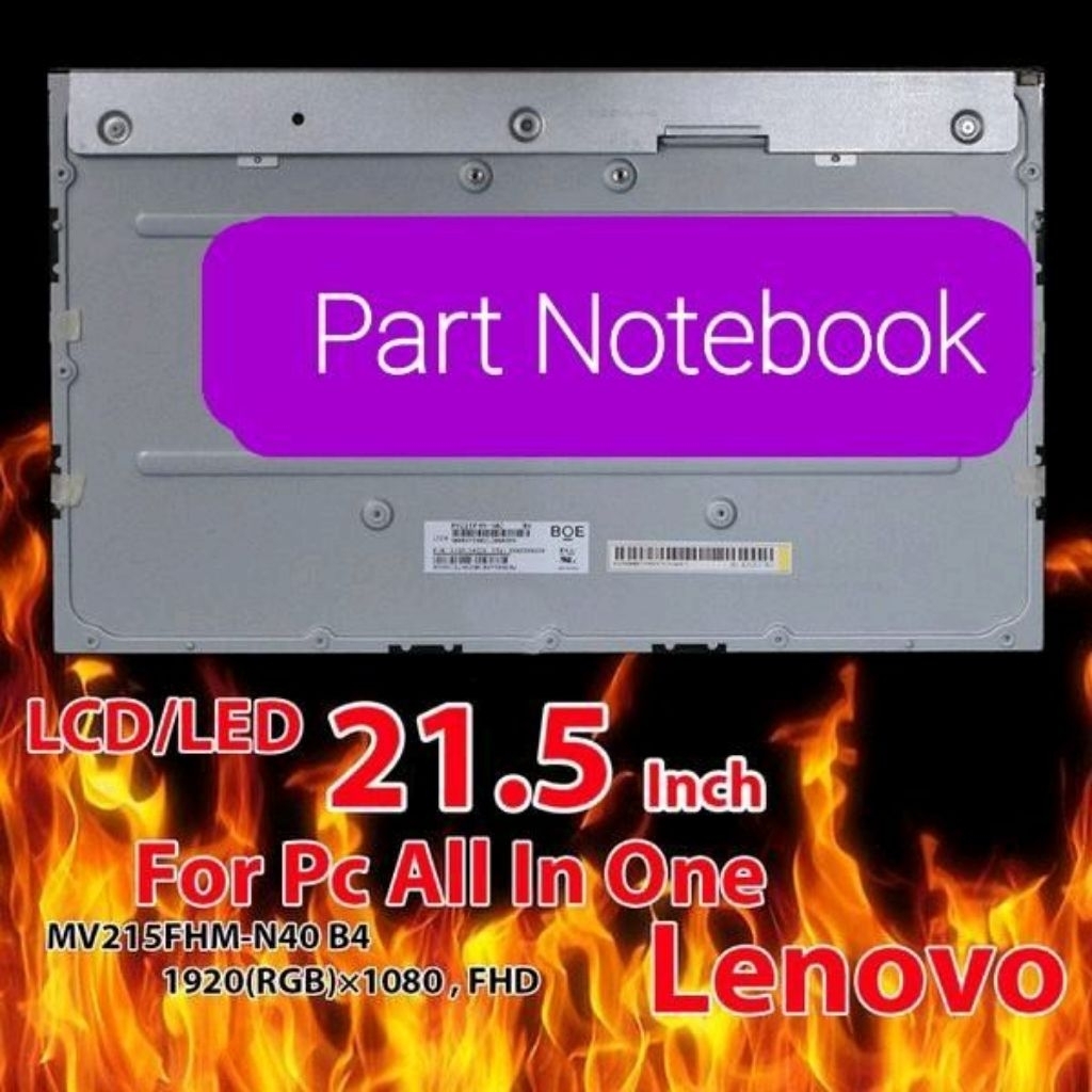 Led Lcd PC All In One Lenovo 520-22icb 21.5 Full HD 1920x1080