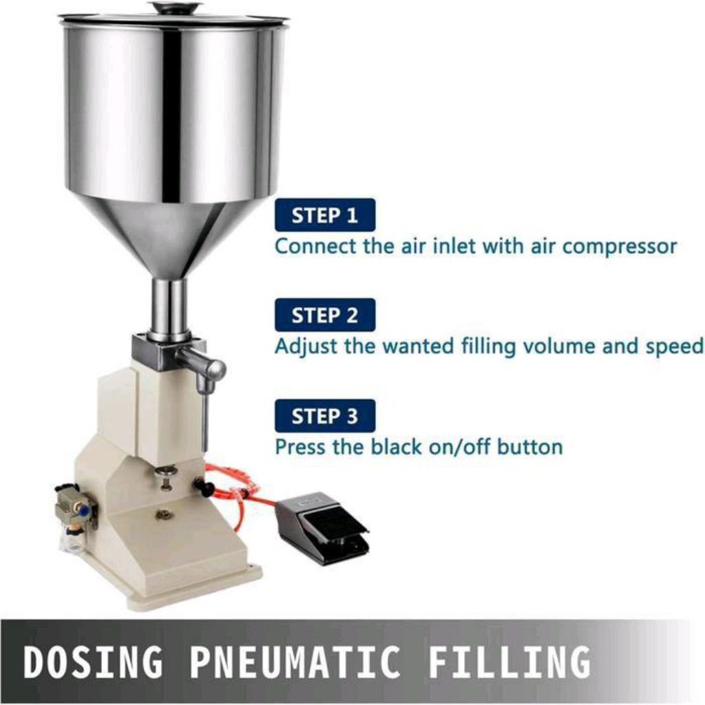 Mesin Filling Pengisi Pasta Liquid Pneumatic A-02 Original