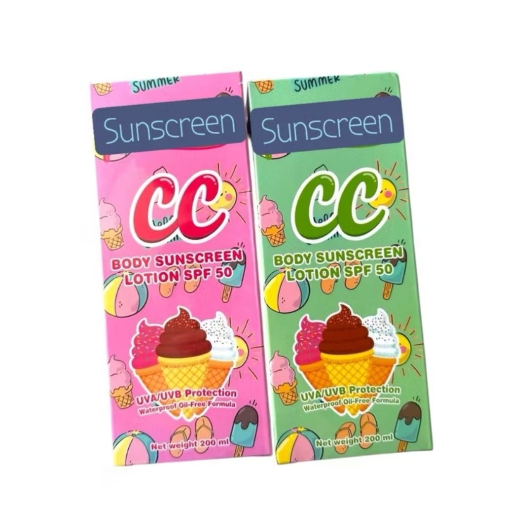 WALNUT'S CC Body Sunscreen Lotion SPF 50 PA+++ Thailand