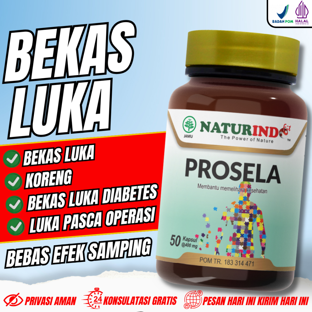 Obat Penyakit Kulit Bopeng Jerawat Bekas Luka Hitam Koreng Gatal Cacar Herbal Paling Ampuh Prosela N