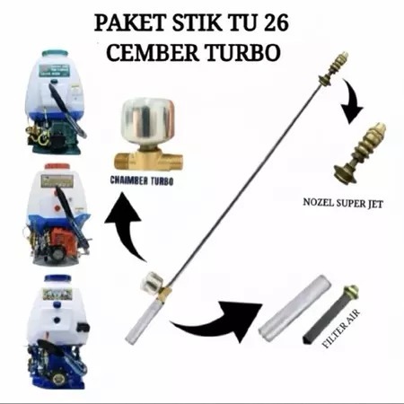 PAKET THAILAND STIK 150 CM / STIK SPRAYER MESIN 2 TAK /STIK MESIN SEMPROT 2 TAK /STIK SPRAYER 150 CM