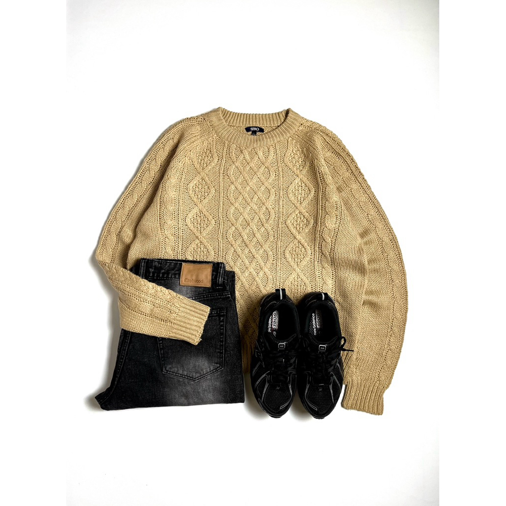 Spao Knit Cable Cream