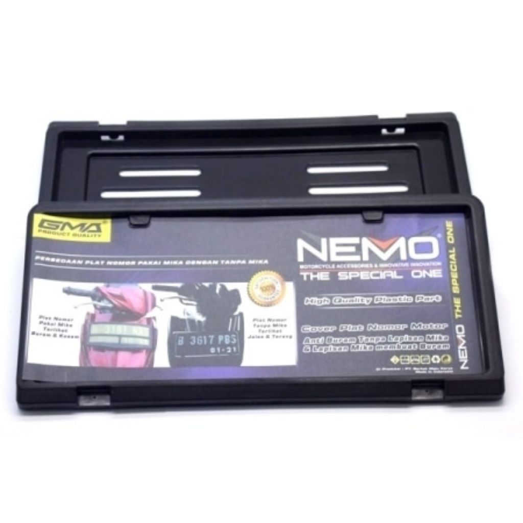 Plat Bingkai Motor Nemo Xenia