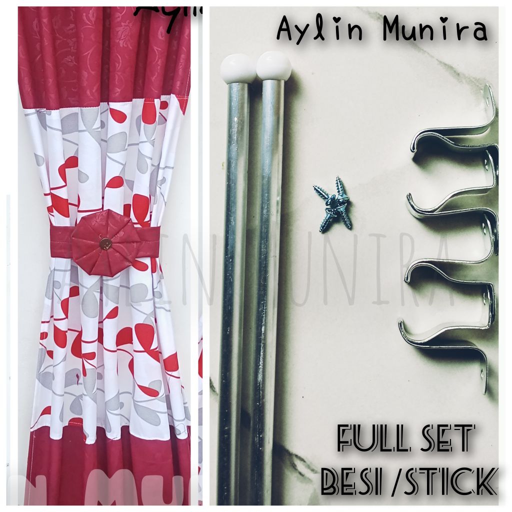 gorden minimalis gorden kupu kupu gorden ikattengah gorden estetik gorden polymicro gorden jendela p