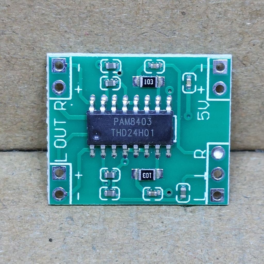 kit modul Mini Digital Audio Amplifier PAM8403 class D