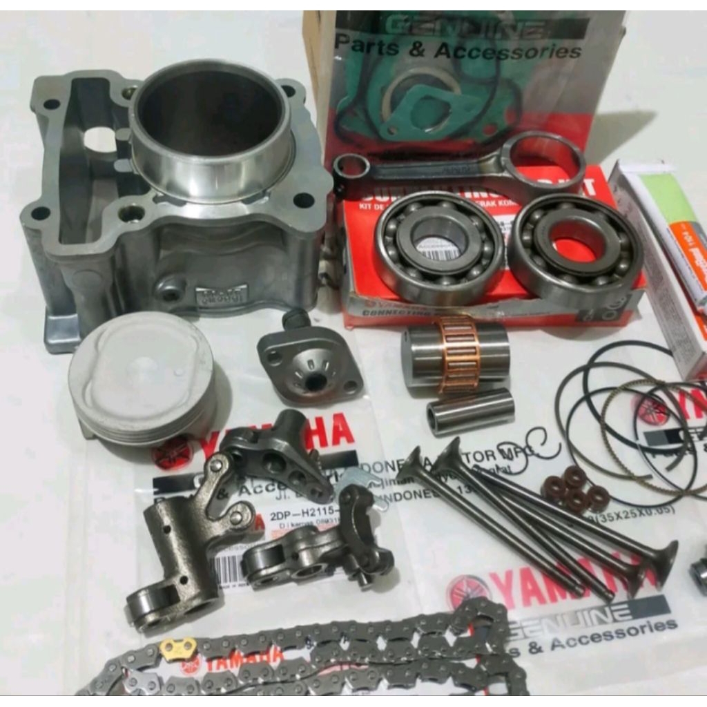Blok Seher Assy Paket Komplit untuk motor Yamaha Nmax, Aerox, dan Lexi 155cc