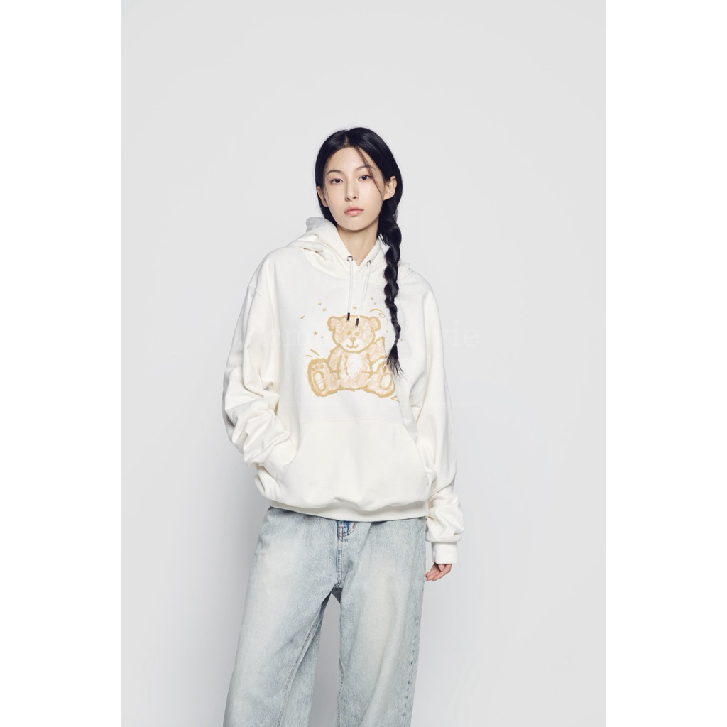 <READY STOCK> ADLV ORIGINAL HAND SKETCH BEAR HOODIE
