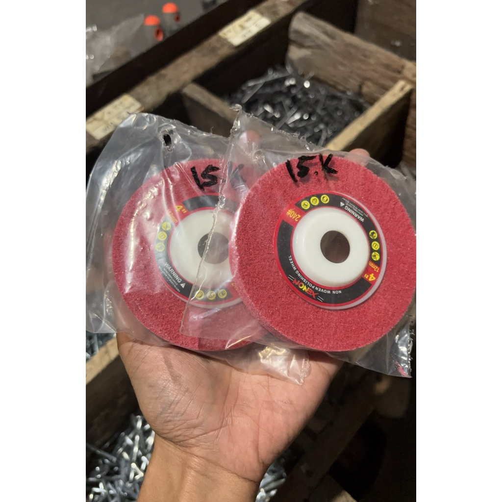 Mata Gerinda Poles Stainless Mollar 4"