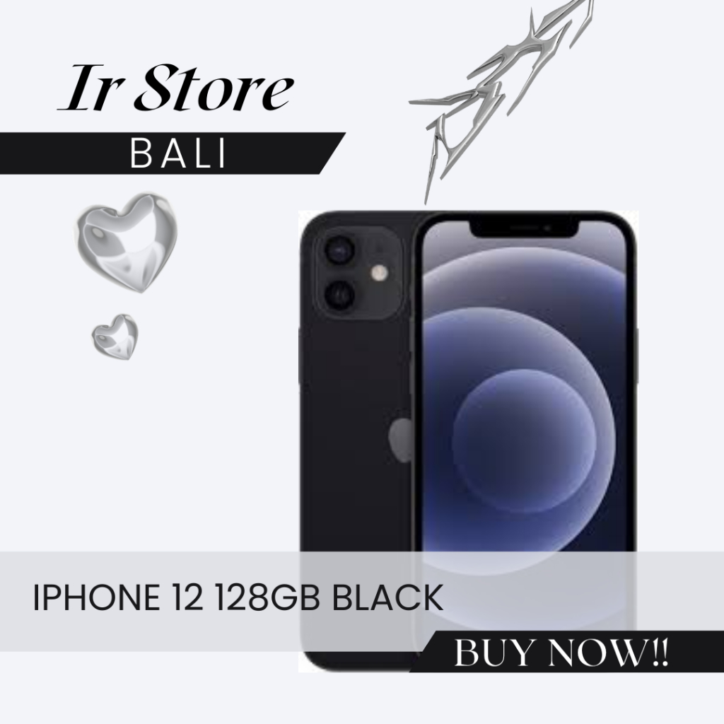 IPHONE 12 128GB BLACK ORIGINAL EX IBOX BH 78