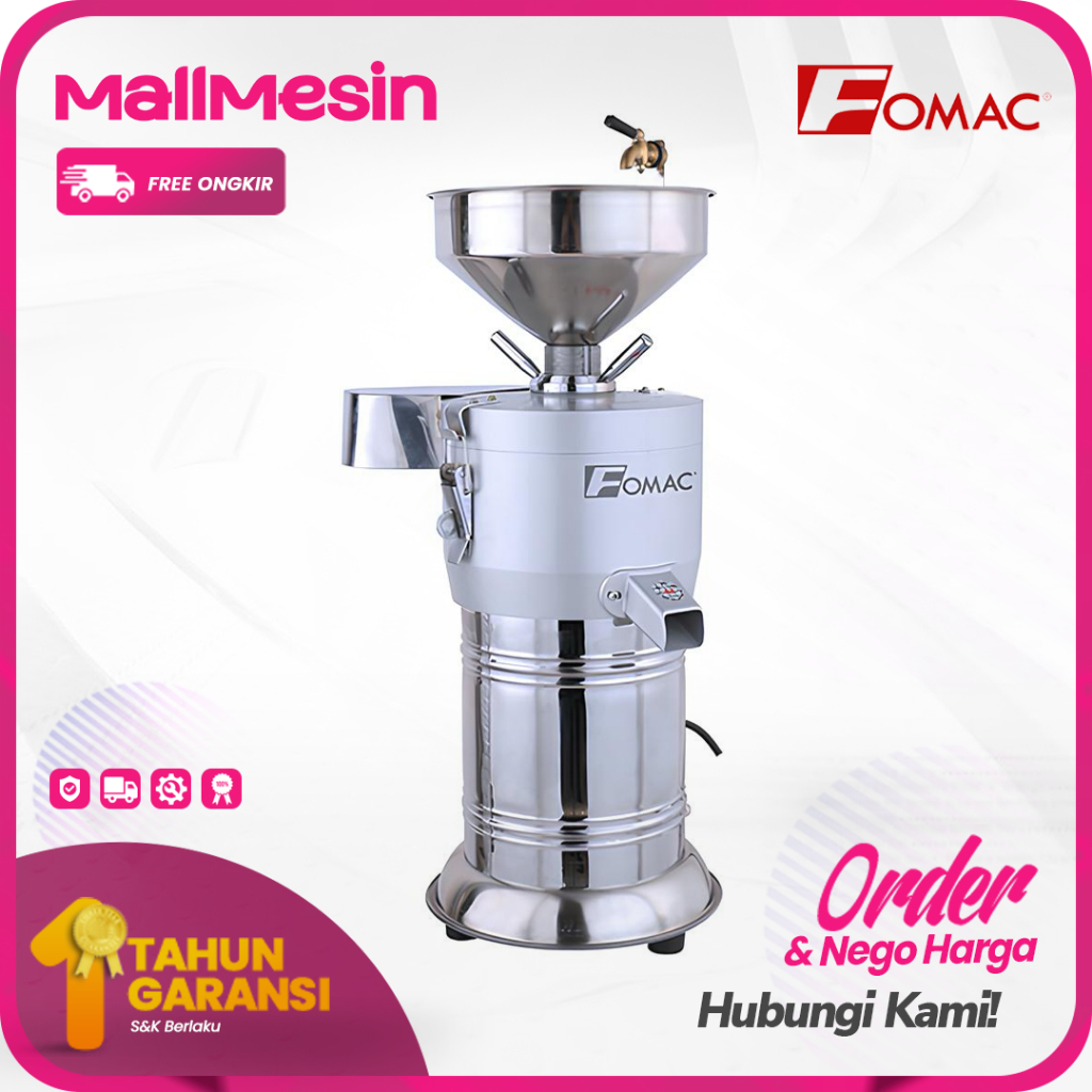 Mesin Giling Susu Kacang Kedelai / Mesin Soyabean FOMAC SBG-100A