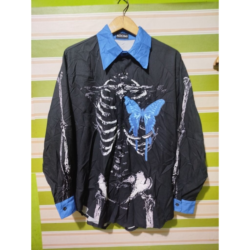 kemeja acdc rag