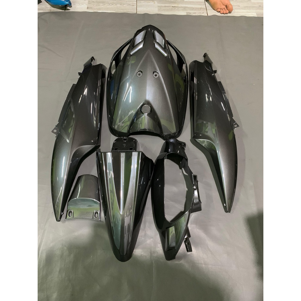 BODY FULL HALUS MIO SPORTY WARNA GREY TITANIUM