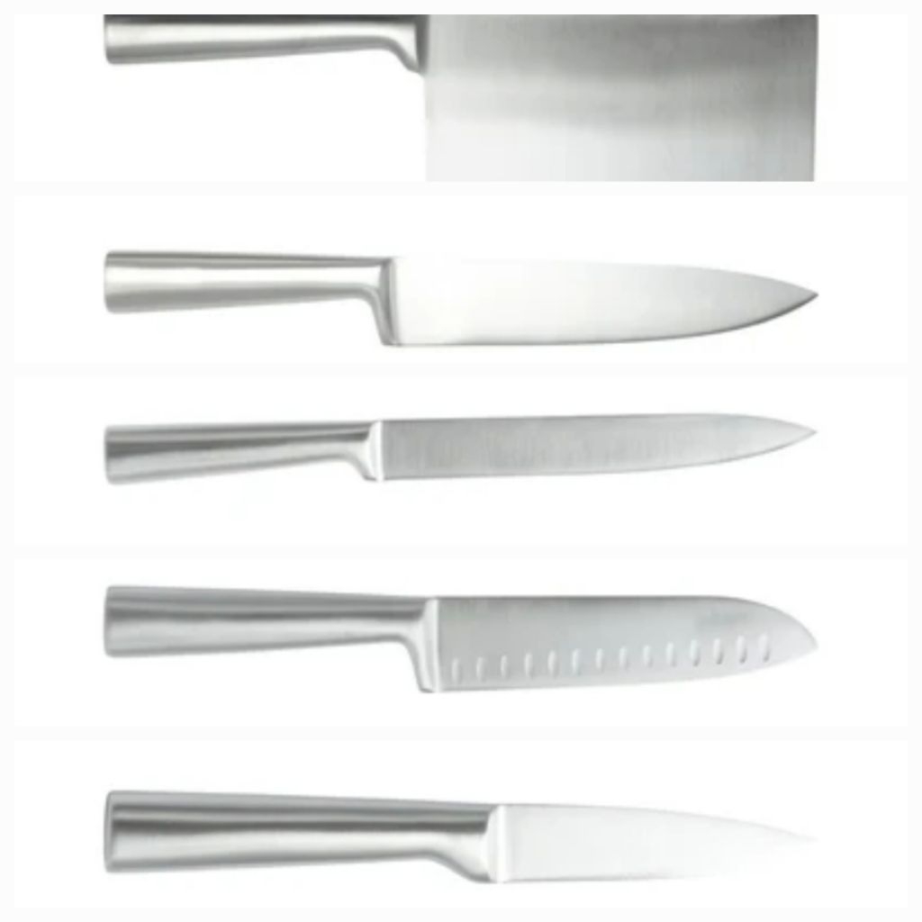 Krischef Pisau Serbaguna 12Cm Utility Knife Stainless Steel Paring Knife Culinart Santoku Cullinart 