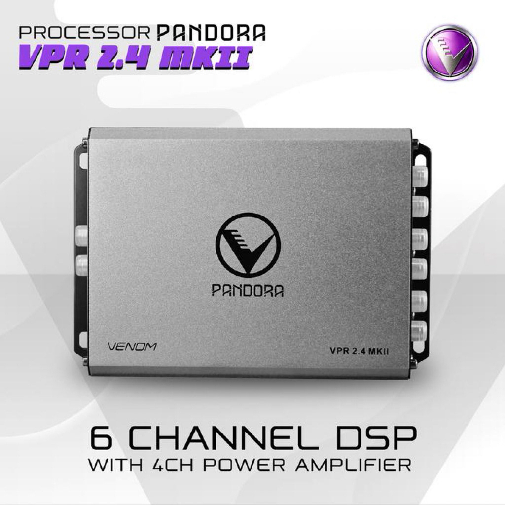 VENOM VPR 2.4 MKII DSP Processor audio mobil