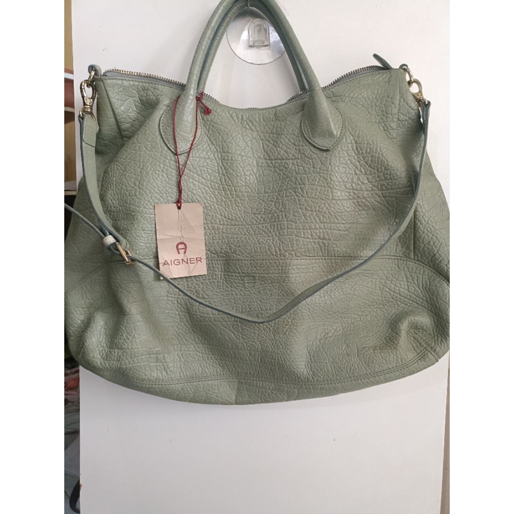 tas branded preloved aigner* authentic