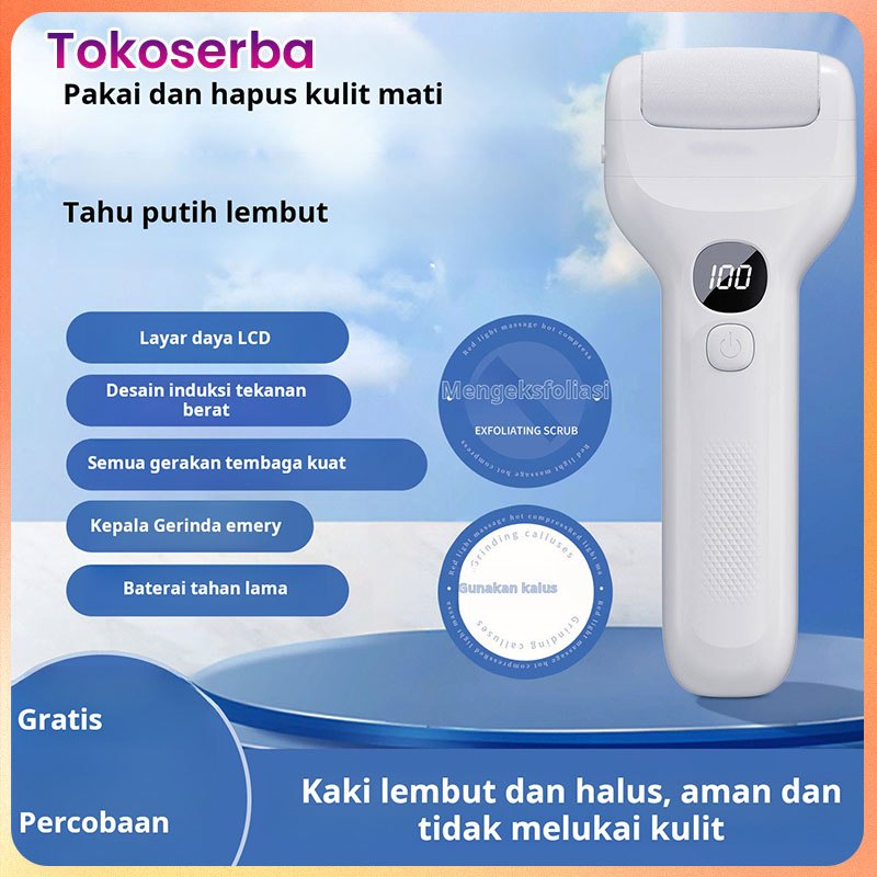 Kikir kaki, kikir kaki elektrik, kikir kaki batu, menghilangkan kapalan dan kulit mati dari tumit