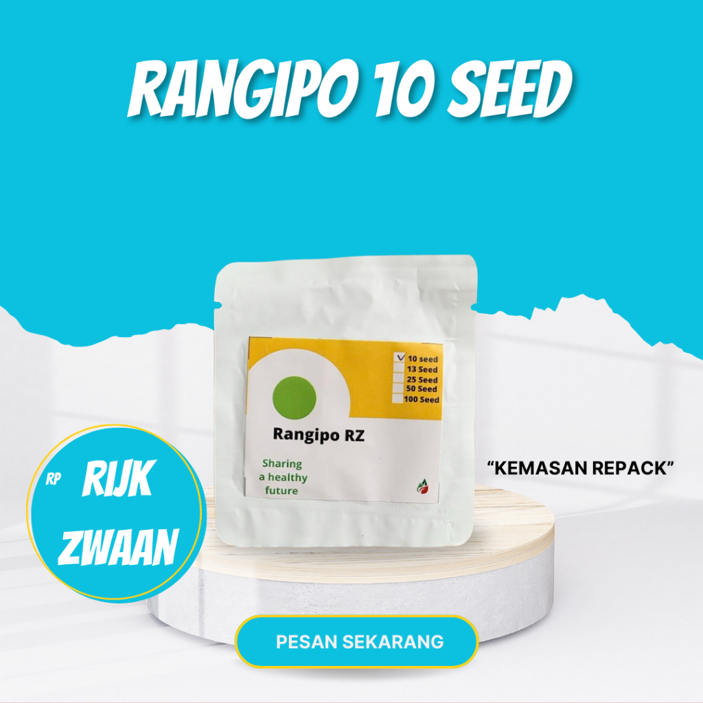 Benih melon RZ Rangipo kemasan Repack 10 biji murah bisa COD