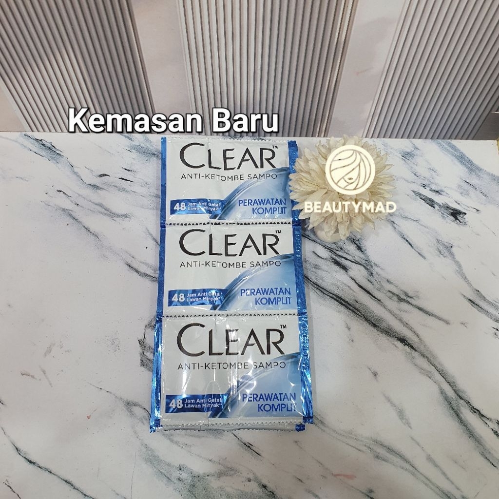 [ CLEAR ] Shampoo Anti Dandruff Sachet