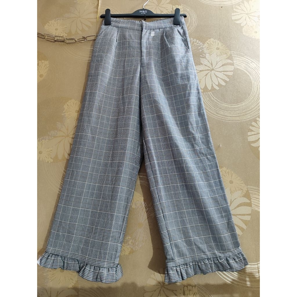 Kulot Tartan Anak Tanggung