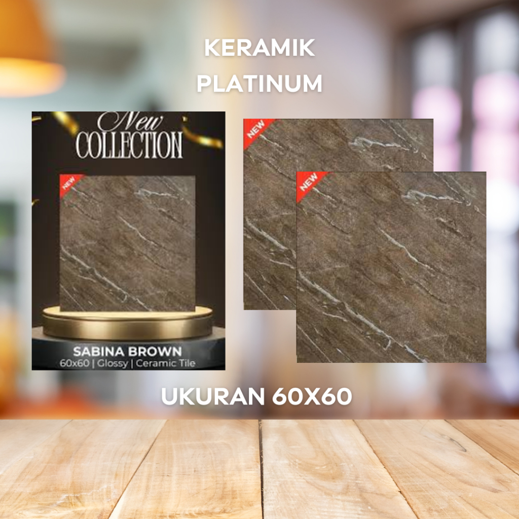 PLATINUM SABINA BROWN UK 60X60