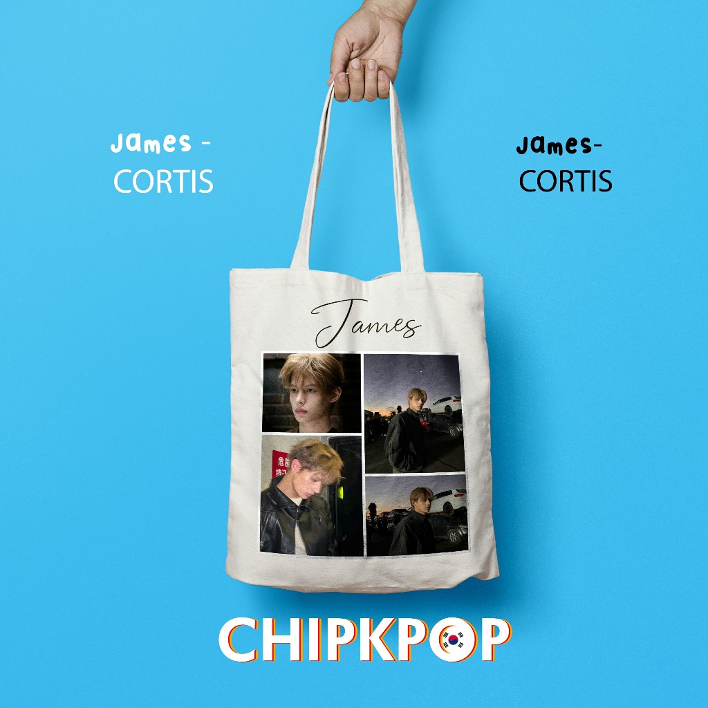 [PAKET SET] TOTEBAG JAMES CORTIS I JAMES CORTIS I CORTIS KPOP I TOTEBAG KPOP I TOTEBAG CORTIS I TOTE