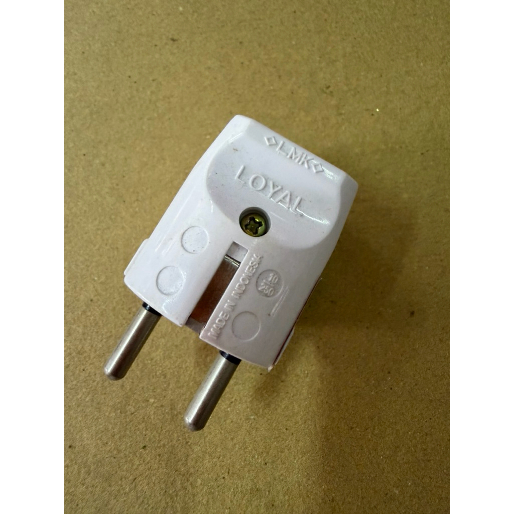 Steker arde LOYAL kuningan colokan listrik