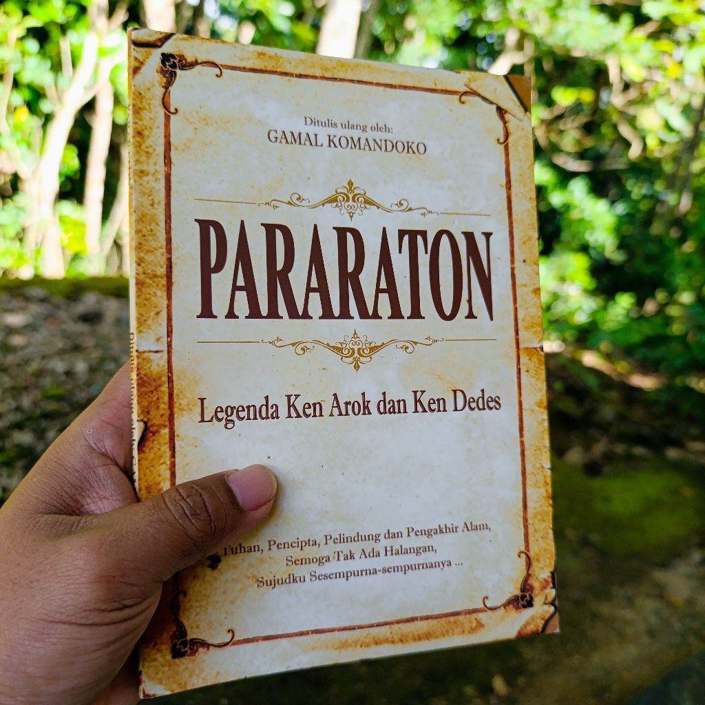buku pararaton legenda Ken Arok dan Ken Dedes - gamal komandoko original