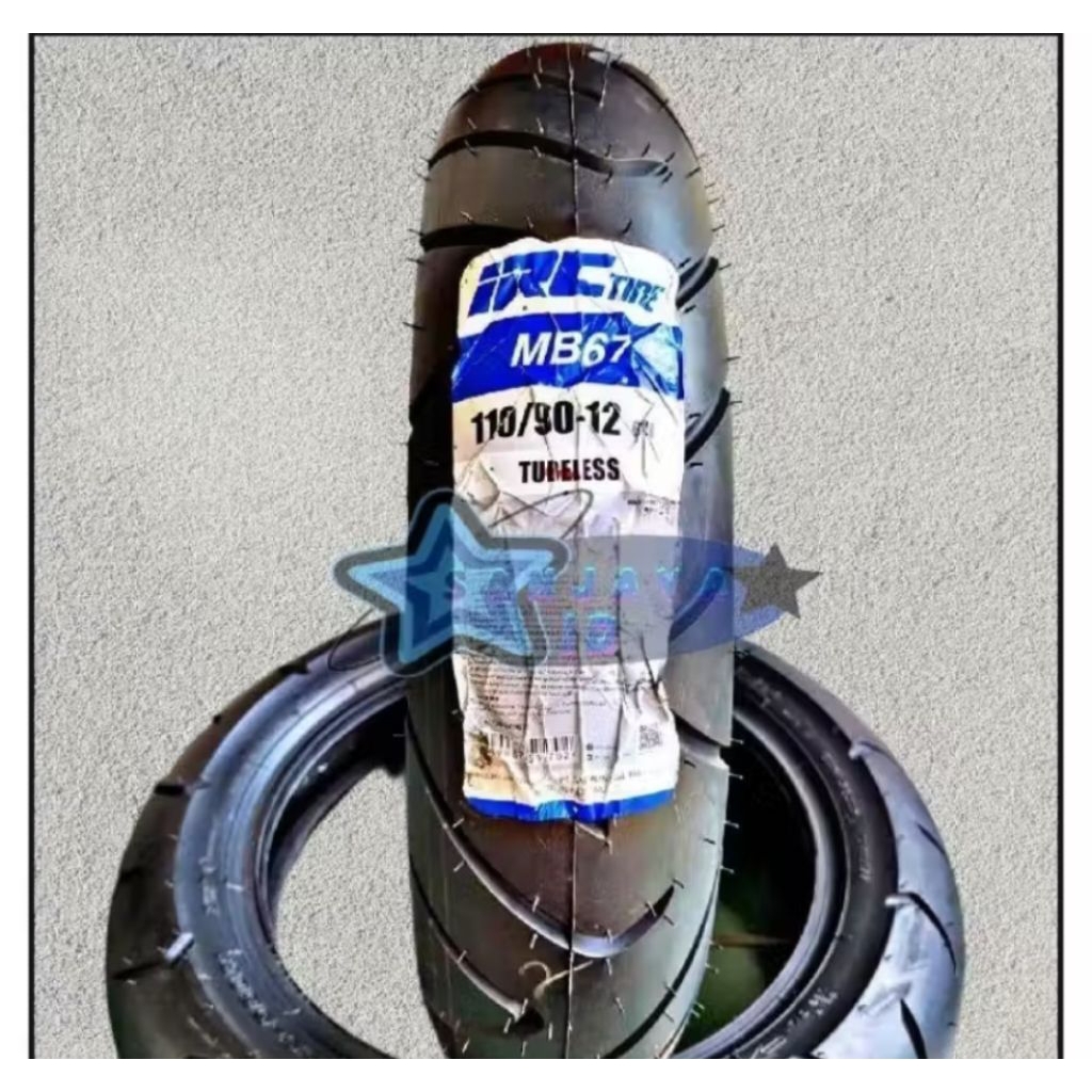 PROMO!! BAN MOTOR SCOOPY BELAKANG IRC110/90.12 TUBELES