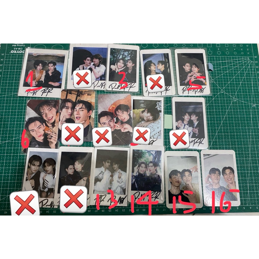 POOHPAVEL MEENPING PHOTOCARD OFFICIAL POLAROID THAILAND THAI POOH PAVEL